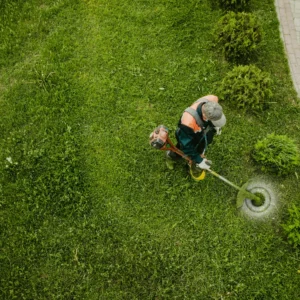 lawnmower-man-mows-lawn-view-from-top